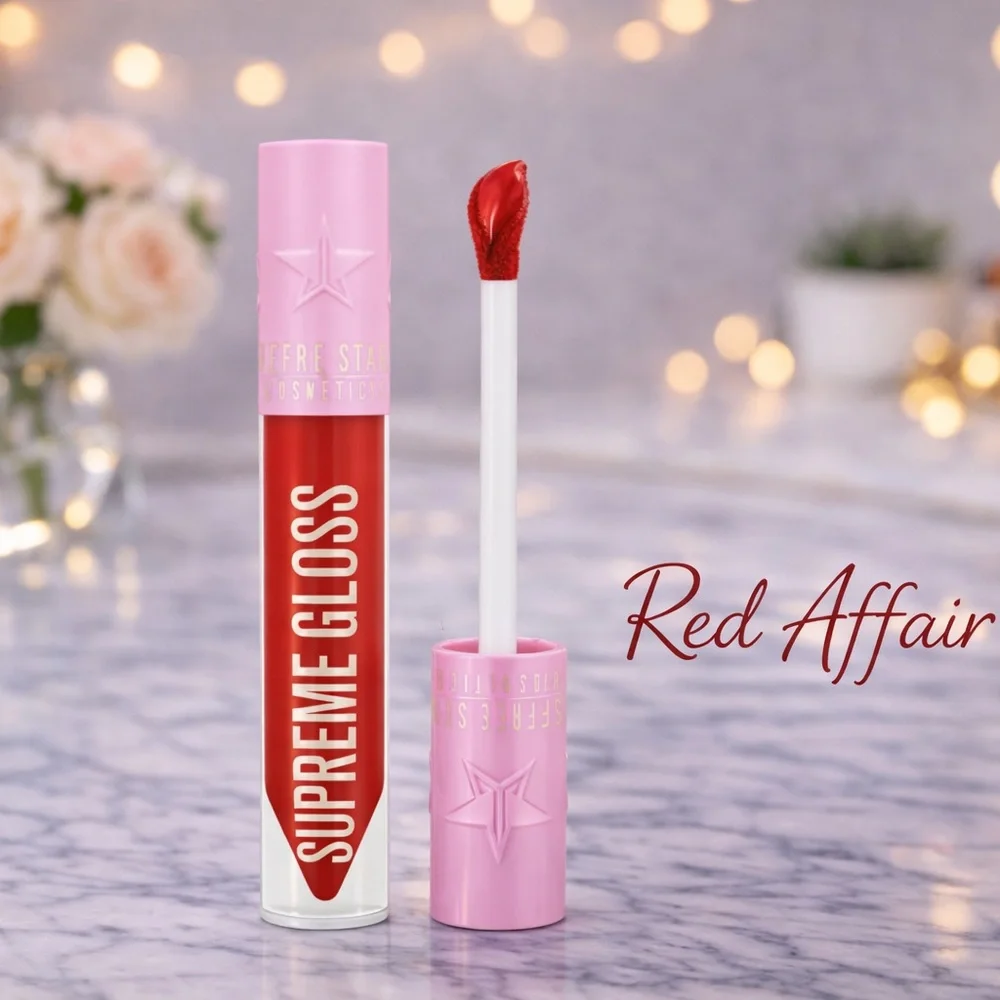 Jeffree Star Supreme Gloss - red affair NIB
